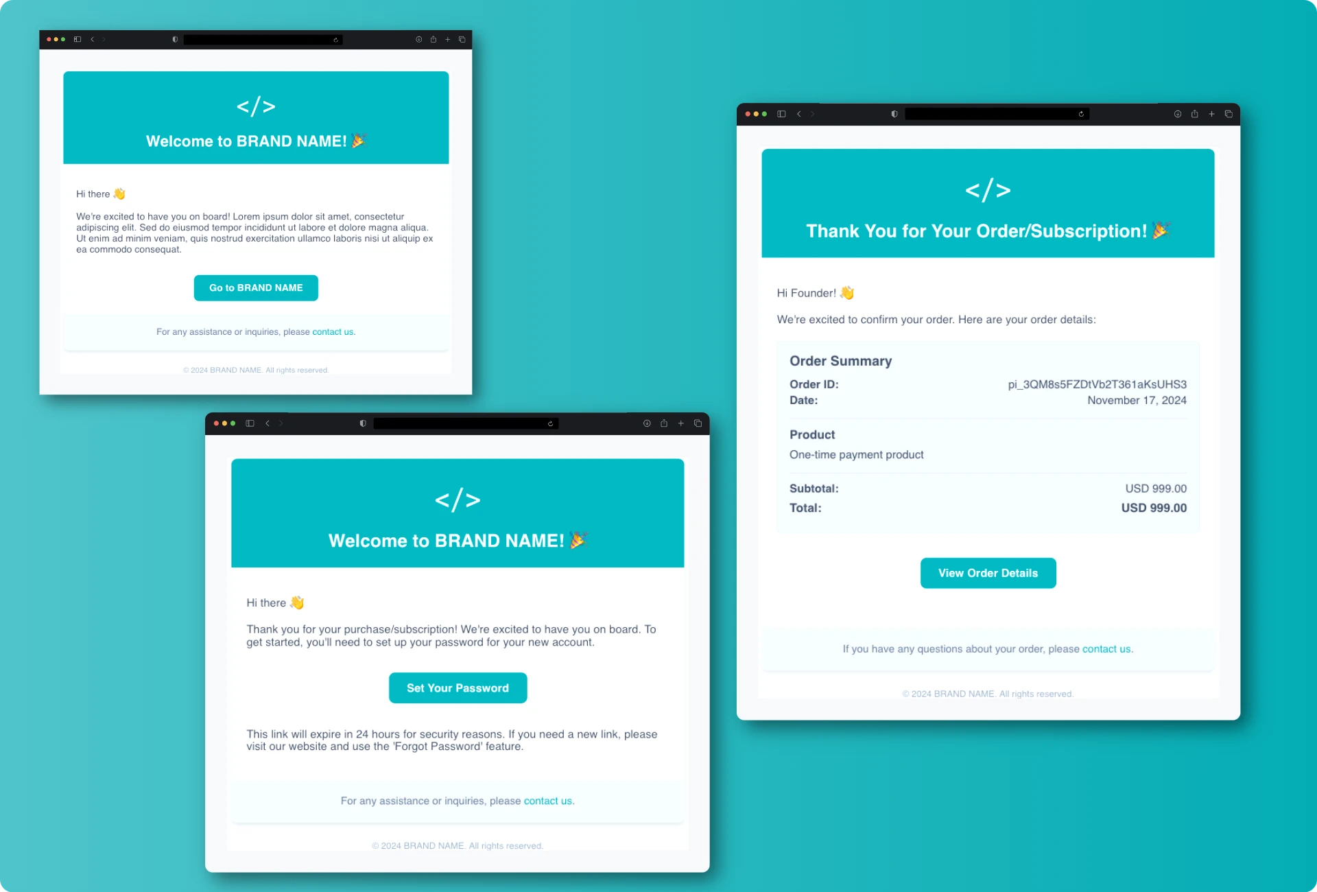 Email Templates and Management