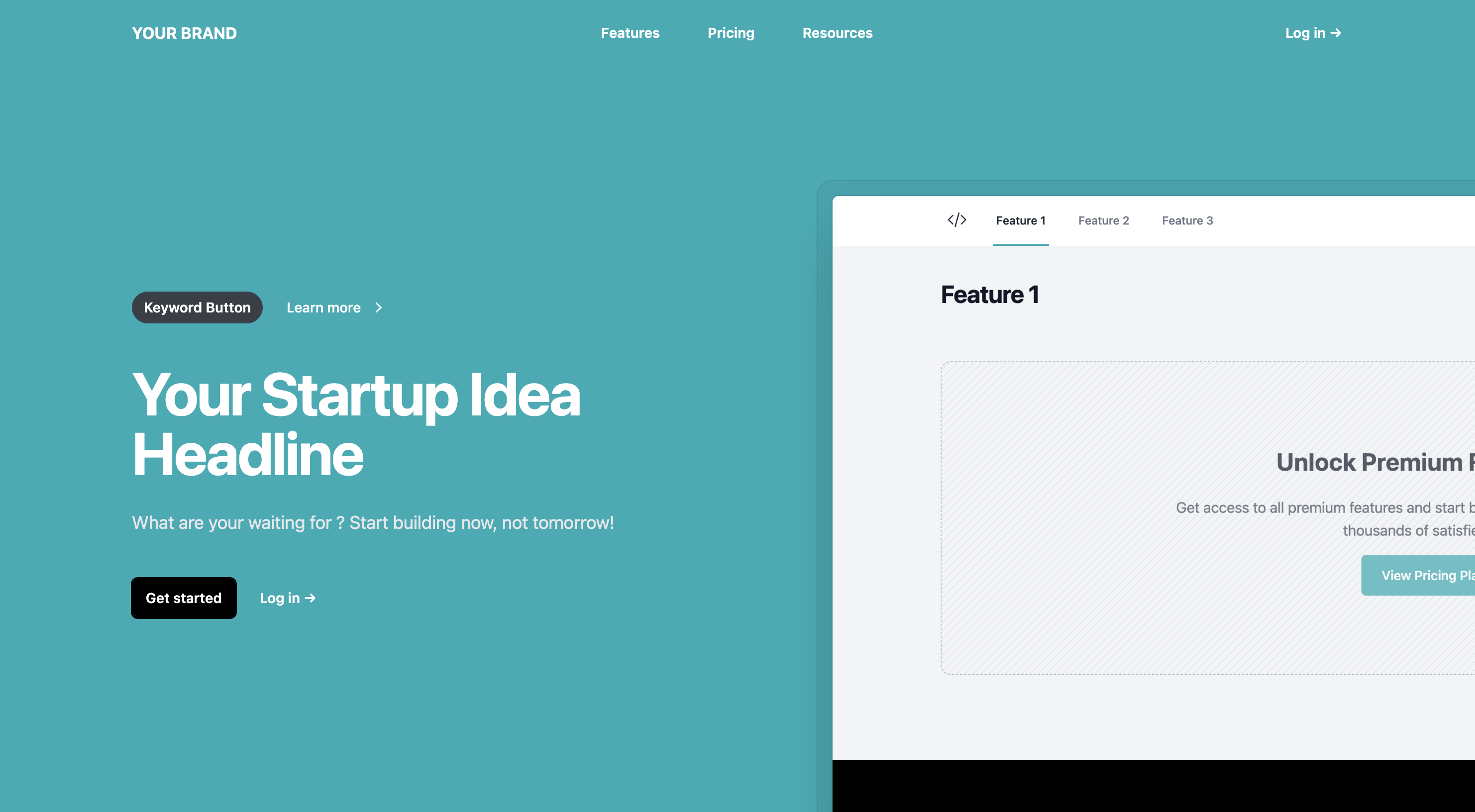 PyBoilerplate Dashboard Screenshot